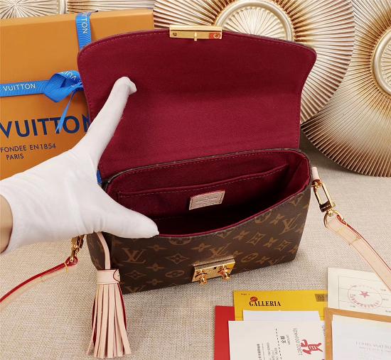 2017 Louis Vuitton 1:1 monogram Canvas Croisette M41581 bag