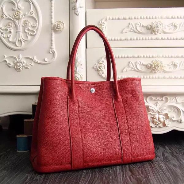 Hermes original calfskin garden party 30 bag G0030 red