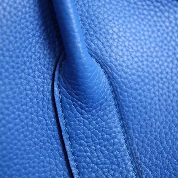 Hermes original calfskin garden party 30 bag G0030 royal blue