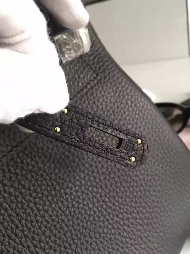 Hermes togo leather kelly 32 bag K032 black