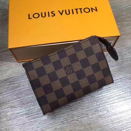 Louis Vuitton damier ebene toiletry pouch 15 M47546 brown