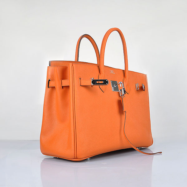 Hermes original epsom leather birkin 30 bag H30 orange