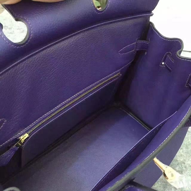 Hermes original togo leather birkin 35 bag H35-1 purple