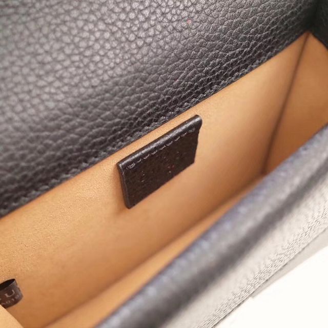 GG original leather dionysus mini shoulder bag 421970 black