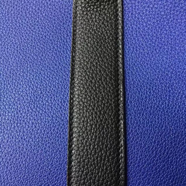 Hermes hand-made original calfskin garden party 36 bag G0360 blue&black