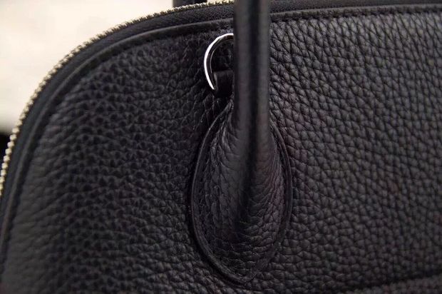Hermes original togo leather medium bolide 31 bag B031 black