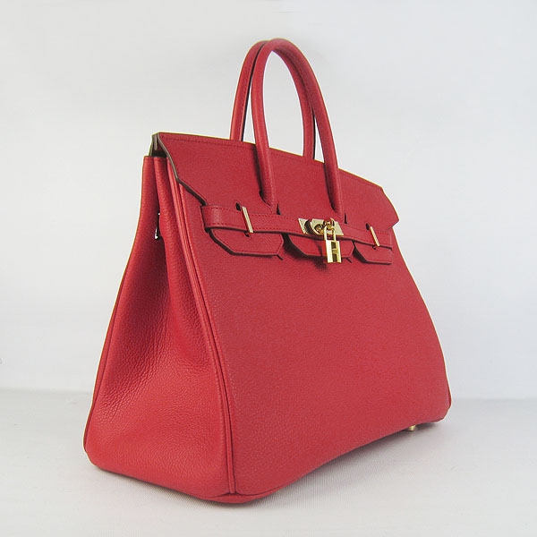 Hermes original togo leather birkin 30 bag H30-1 red
