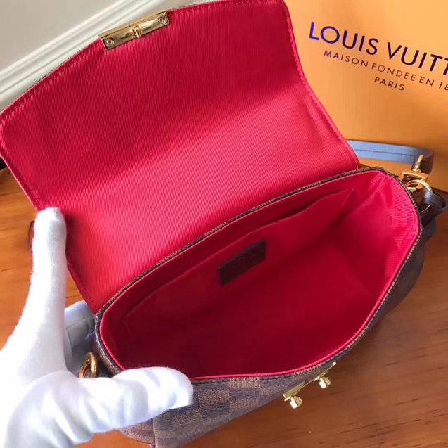 2017 Louis Vuitton original damier ebene Croisette n53000 