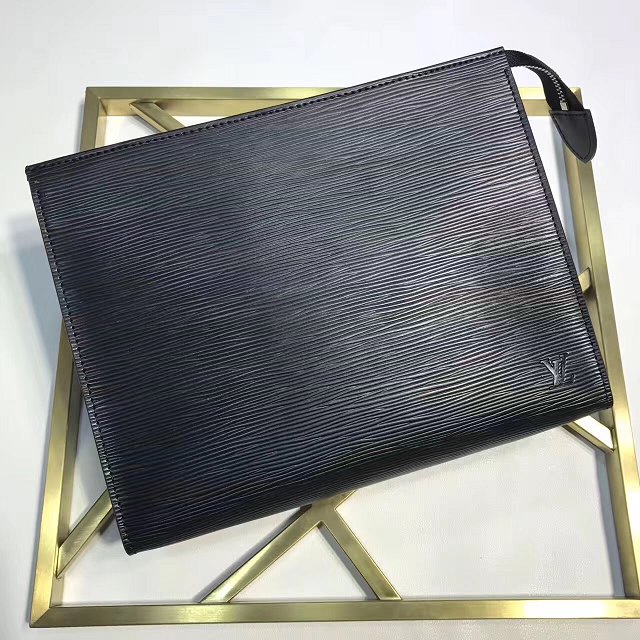 Louis Vuitton epi leather toiletry pouch 26 M67736 black