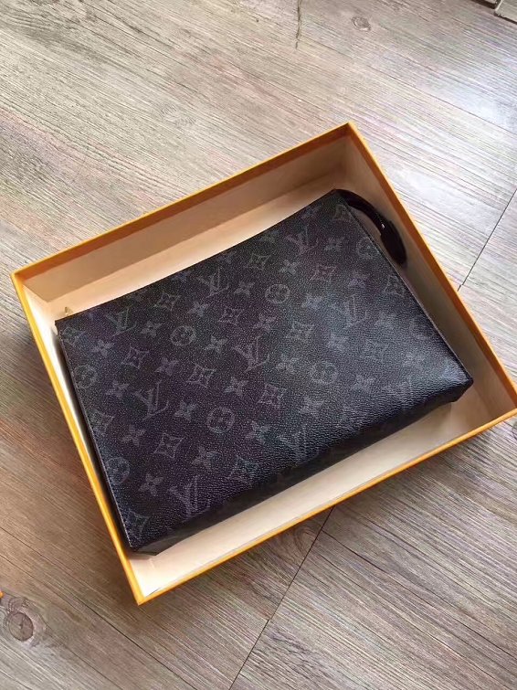 Louis Vuitton damier canvas toiletry pouch 26 M47542 black
