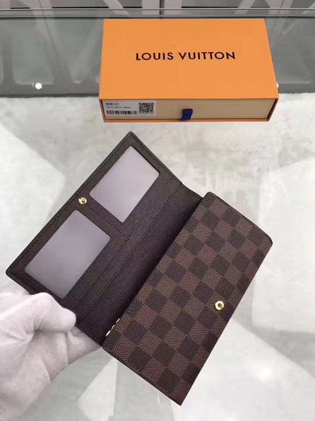 Louis vuitton damier ebene wallet N58101