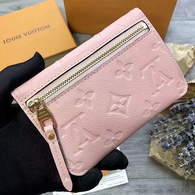 Louis vuitton monogram empreinte key pouch m61247 pink