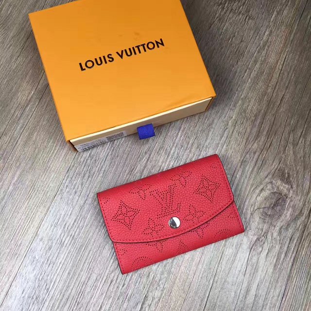 Louis vuitton mahina anae coin purse M64050 red