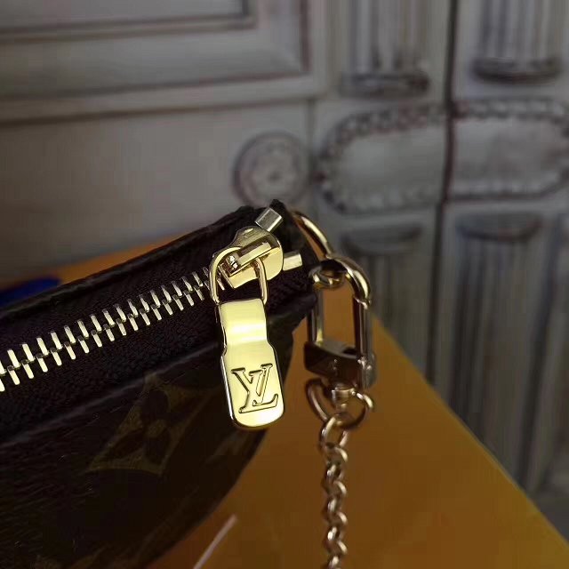 2017 louis vuitton origianl damier azur mini pochette accessoires M58009 