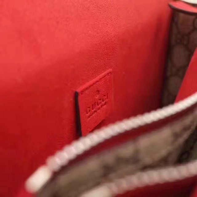 GG original canvas dionysus medium shoulder bag 400249 red
