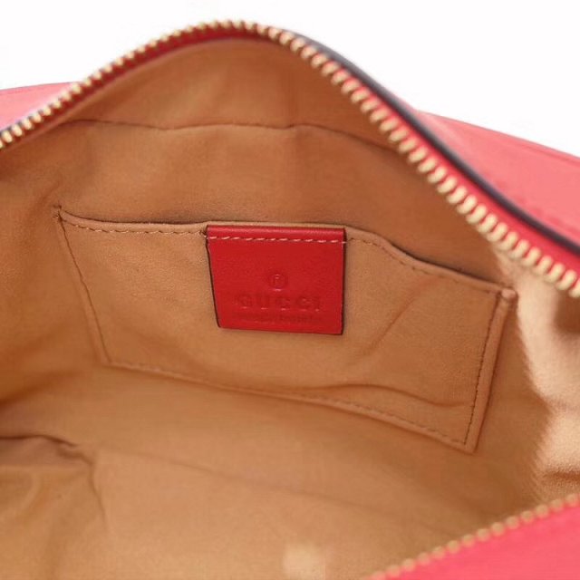 GG armont original calfskin small shoulder bag 447632 red
