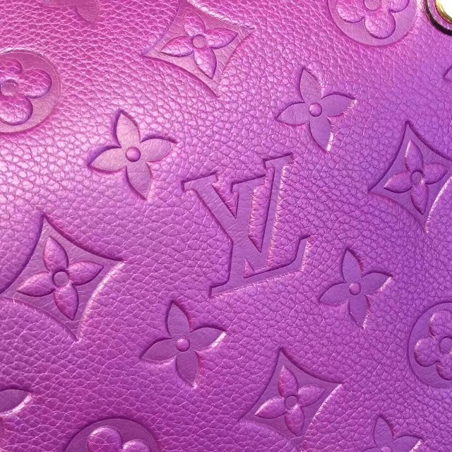 Louis vuitton original monogram empreinte speedy 30 M42406 purple
