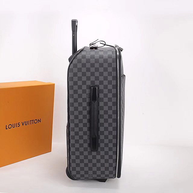 Louis vuitton original damier canvas pegase 55 luggage n41385