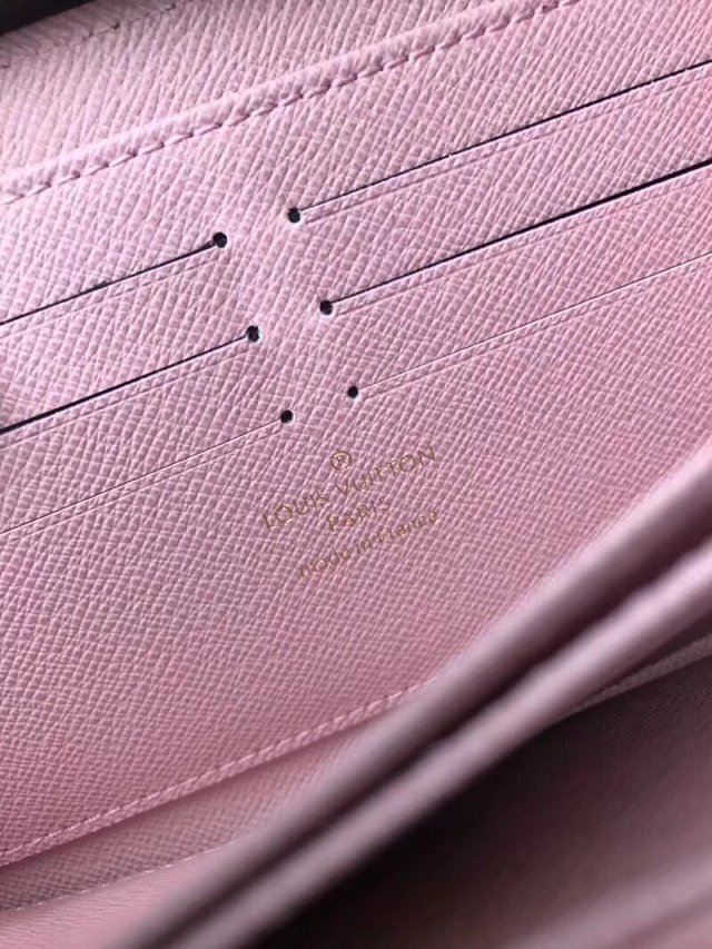 Louis vuitton monogram canvas zippy wallet M41894 pink