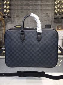 Louis vuitton original damier graphite dandy briefcase N44000