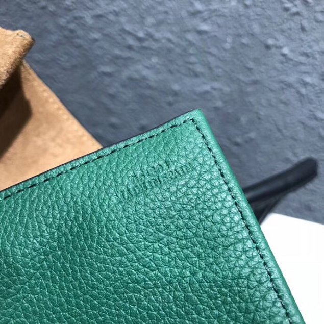 2018 Loewe original calfskin flamenco knot tote bag 061803 green