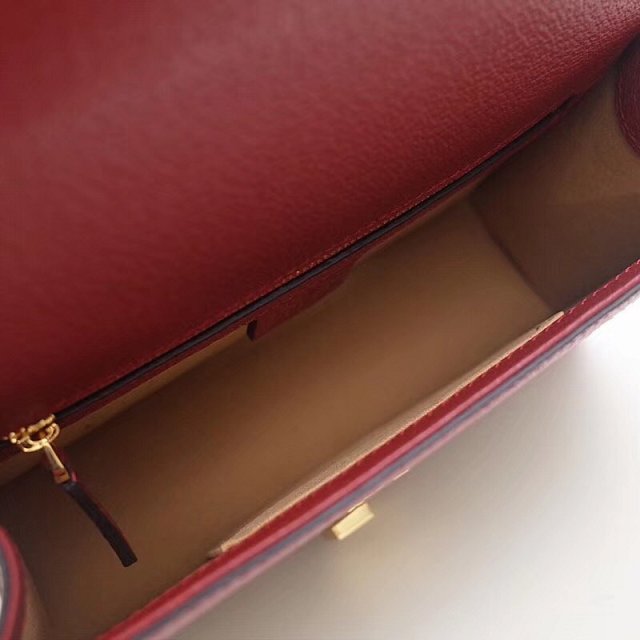 2018 GG sylvie original canvas shoulder bag 421882 red