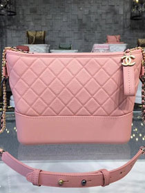 CC original calfskin gabrielle hobo bag A93824 pink