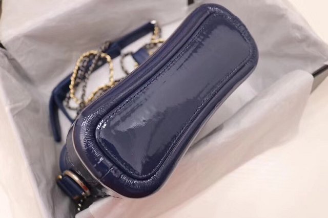 CC original calfskin gabrielle small hobo bag A91810 royal blue