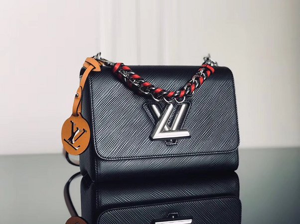 2019 louis vuitton original epi leather twist mm M52503 black