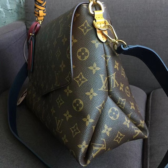 2019 louis vuitton original monogram beaubourg mm handbag m43953 yellow 