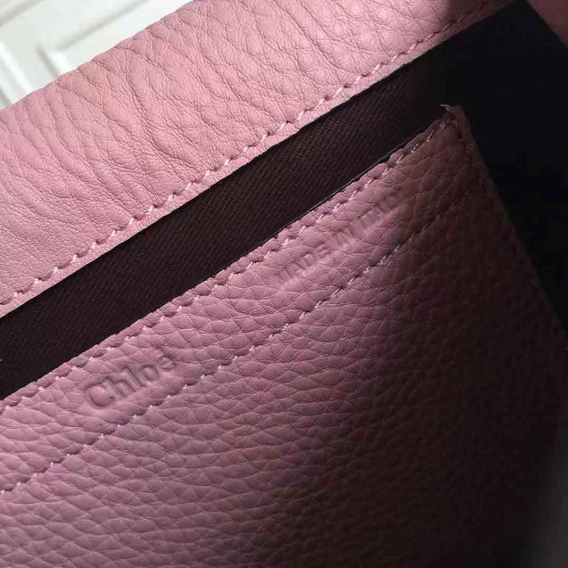 Chloe original calfskin marcie crossbody saddle bag 2000 pink