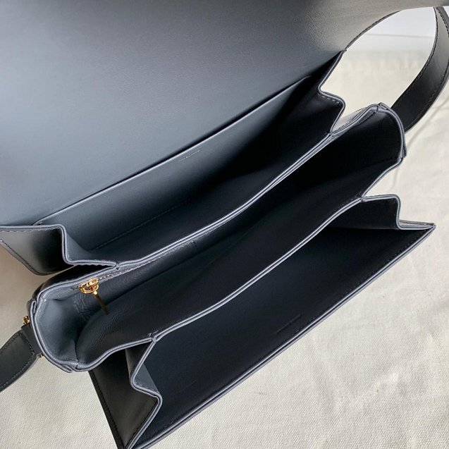 2019 Celine original calfskin medium triomphe bag 187363 grey