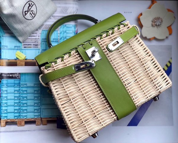 Hermes original picnic kelly 35 bag H50003 green