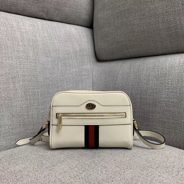 2019 GG original calfskin ophidia mini bag 517350 white