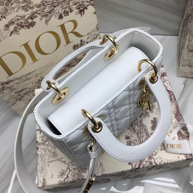 Dior original lambskin my ABCdior bag M0538 white