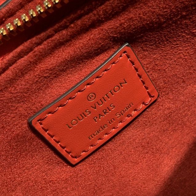 2020 louis vuitton original monogram soufflot  handbag BB M44818 red