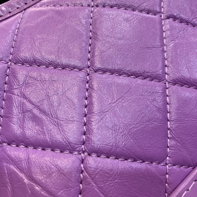 CC original calfskin gabrielle small hobo bag A91810 light purple
