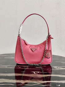 Prada original nylon re-edition 2005 mini bag 1NE204 pink