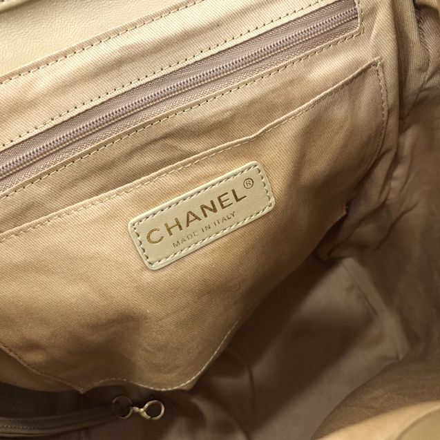 CC original lambskin large backpack A91122 gold