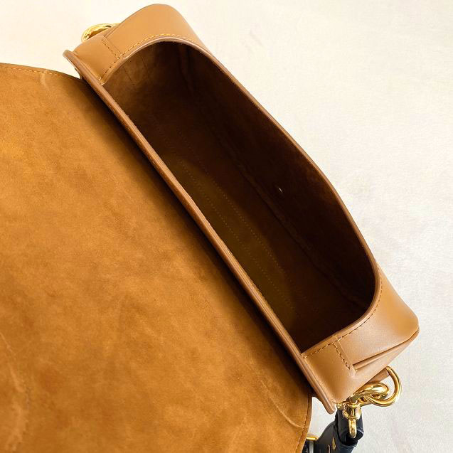 2021 Dior original calfskin large bobby bag M9320 camel