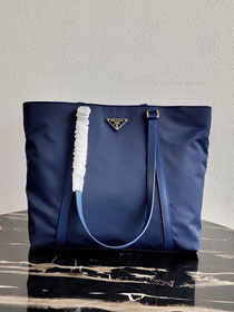 Prada original nylon shopping bag 1BG291 blue
