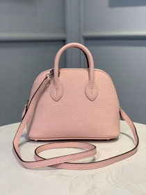 Hermes original chevre mini bolide bag H018 light pink