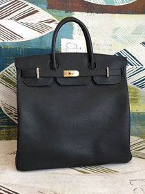 Hermes handmade original togo leather hac birkin 40 bag HB0023 black
