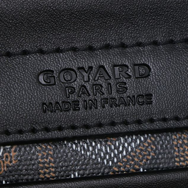 Goyard original canvas rouette shoulder bag GY0004 black