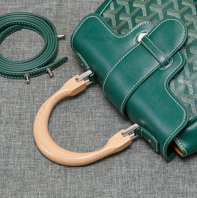 Goyard original canvas  mini saigon bag GY0007 green