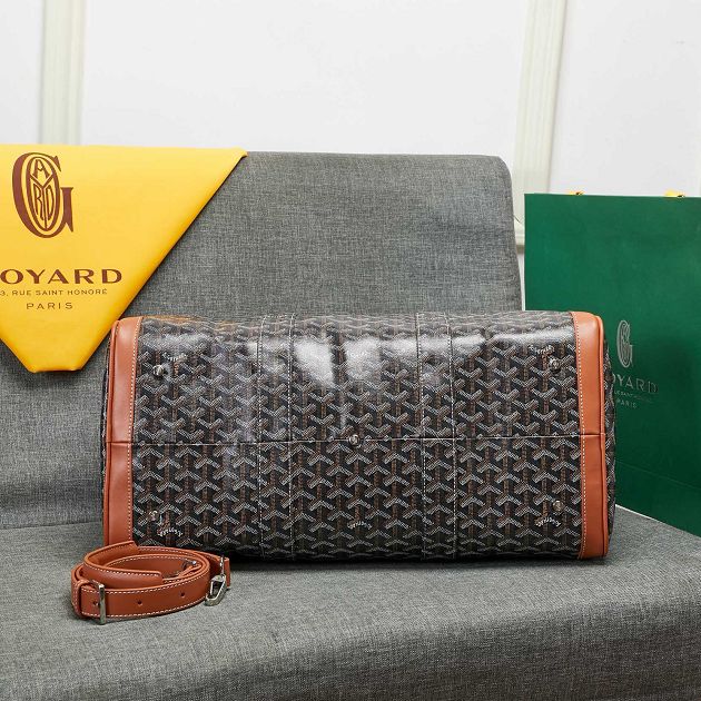 Goyard canvas travel bag GY0011 black&brown
