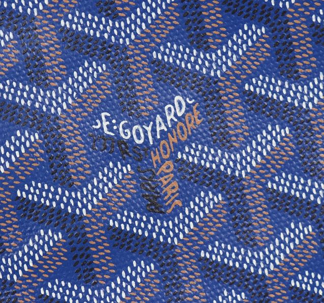 Goyard original canvas tote bag GY0019 blue