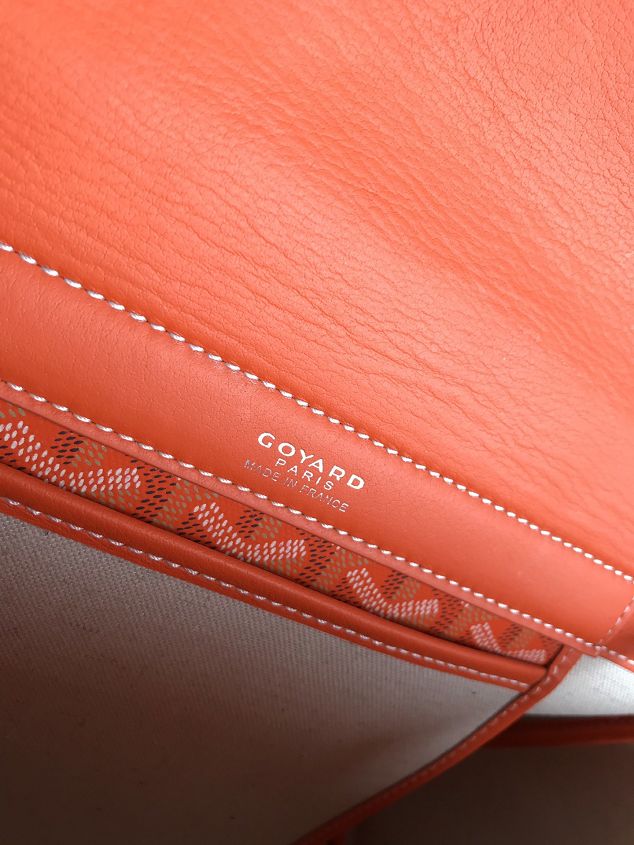 Goyard original canvas rouette shoulder bag GY0004 orange