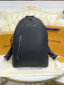 Louis vuitton original calfskin armand backpack M42687 black
