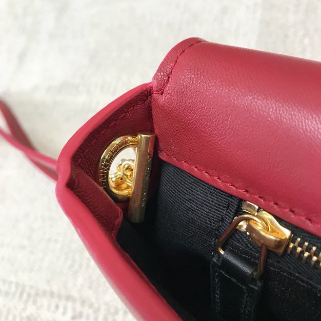 YSL original lambskin kate 99 bag 604276 red